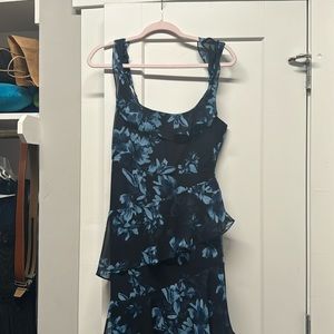 Size 2 blue bcbg dress